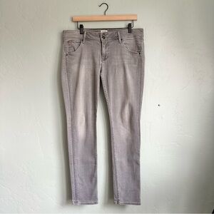 Hudson Jeans Women's Light Gray Skinny Stretch Denim Jeans Size 31